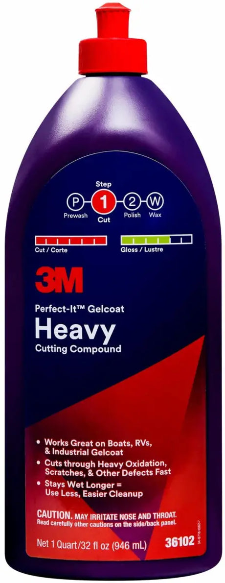 36102 3M Pn36102 Prfcit Glcoat Hc Cmpd Qt - Rubbing Compound