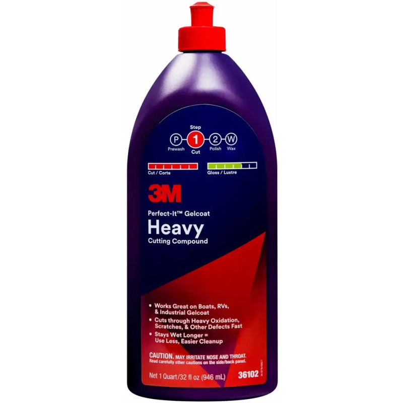 36102 3M Pn36102 Prfcit Glcoat Hc Cmpd Qt - Rubbing Compound