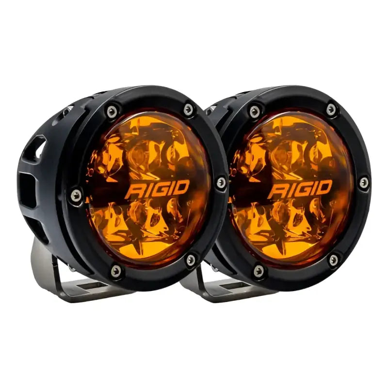 36123 Rigid Industry 360-Series 4 Inch Spot With Amber P