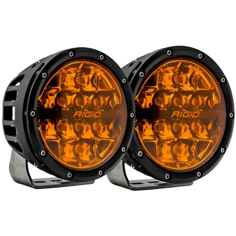 36210 Rigid Industry 360-Series 6 Inch Spot With Amber P