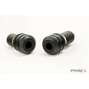 PUIG 3627N Frame Sliders Vintage Black Tri, High Resistance Nylon Crash Pads, Pro Frame Sliders for Bike Protection