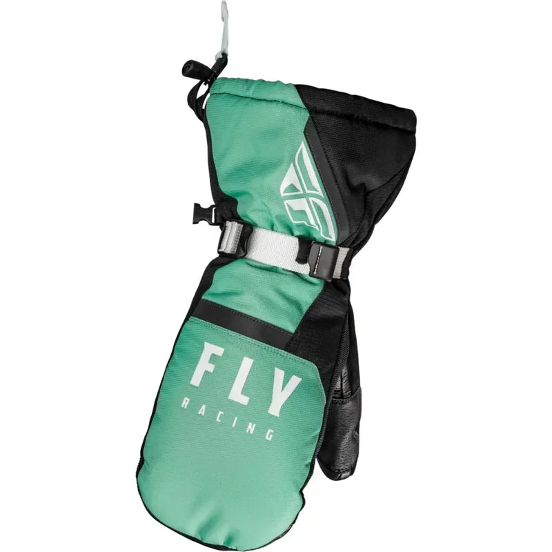 FLY RACING 363-3932M Cascade Mittens Black/Mint Md