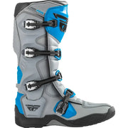 FLY RACING 364-71113 Fr5 Boots Grey/Blue Sz 13