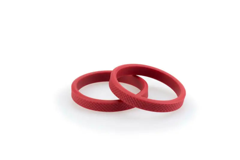 3667R Frame Slider Rings Vintage Red
