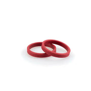 3667R Frame Slider Rings Vintage Red