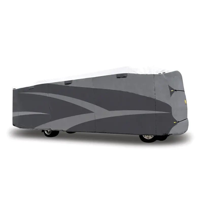 RV covered with Adco Wind Olefin HD Class A Cover 37’1’’-40’ for protection