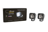 Diode Dynamics Stage Series C1 LED Pod Sport - White Wide Standard ABL (Pair) - DD6440P