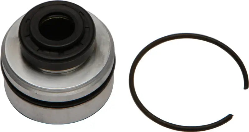 "37-1002 Rear Shock Seal Kit made from lightweight 6061-T6 aluminum featuring air bleed hole and double lip oil seal for low friction and superior dirt exclusion"