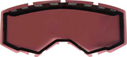FLY RACING 37-5500 Dual Lens With Vents Adult W/Silver Mir/Polar Rose Lens