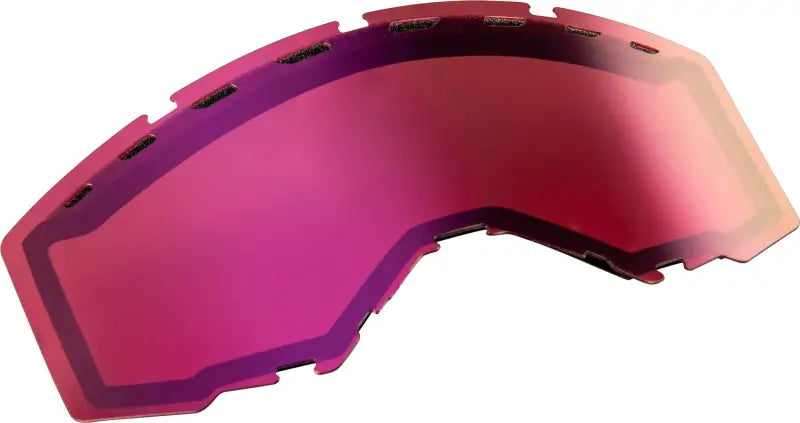FLY RACING 37-5502 Dual Lens With Vents Adult W/ Pink Mirror/Rose Lens