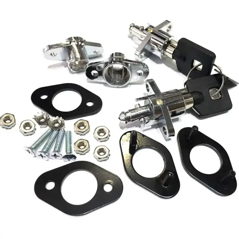 HARDDRIVE 370035 Universal Saddlebag Lock Kit Leather Bags