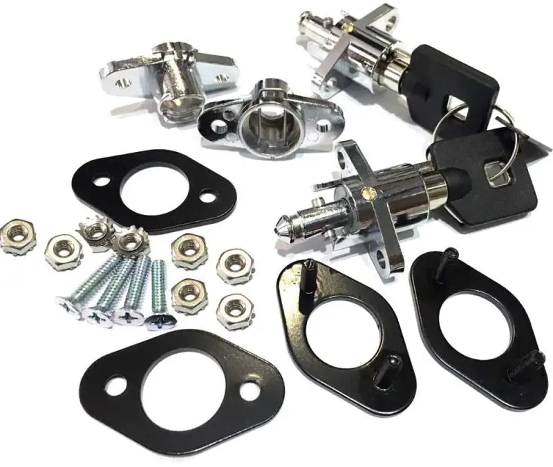HARDDRIVE 370035 Universal Saddlebag Lock Kit Leather Bags