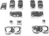 370341 Switch Cap Kit Chrome `16 Up Flht/Fltr Exc Se Models