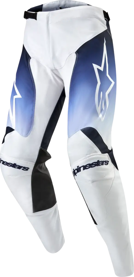 3721324-2070-32 Racer Hoen Pants Wht/Drk Nvy/Lt Blue Sz 32
