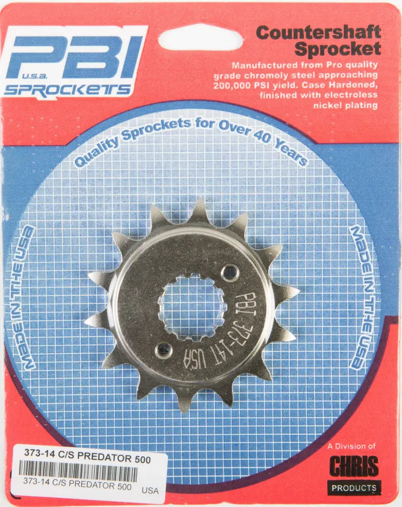 PBI 373-14 Front Cs Sprocket Steel 14t 520 Pol