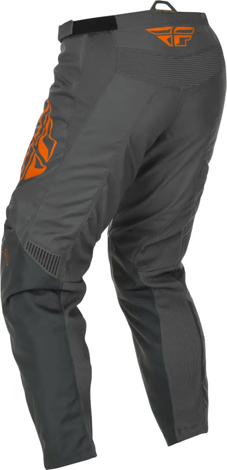 374-93626 Youth F 16 Pants Grey/Orange Sz 26 - F-16