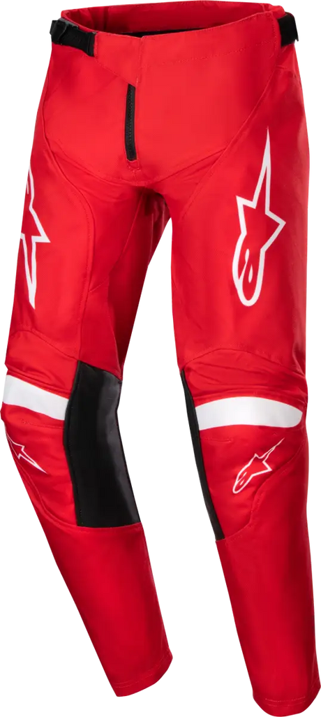3743924-3120-22 Youth Racer Lurv Pants Mars Red/White Sz 22