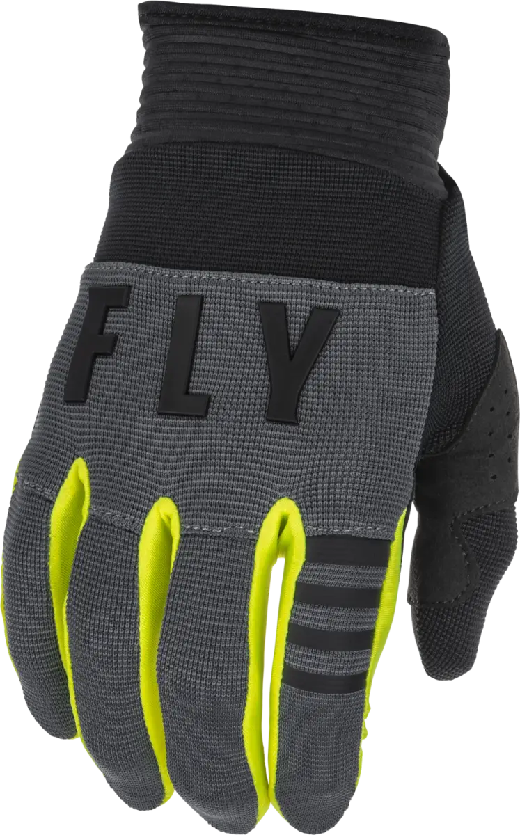 375-912M F 16 Gloves Grey/Black/Hi Vis Md - F-16