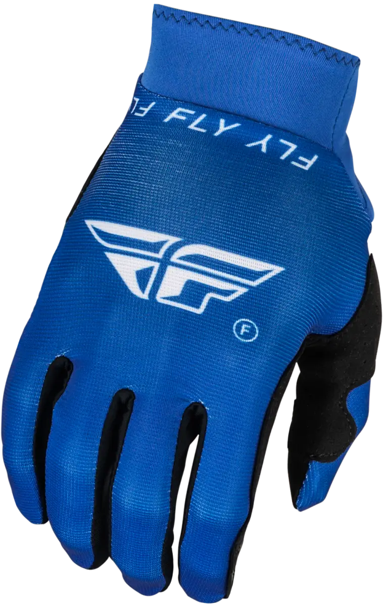 377-041M Pro Lite Gloves Blue/White Md - RV and Auto Parts