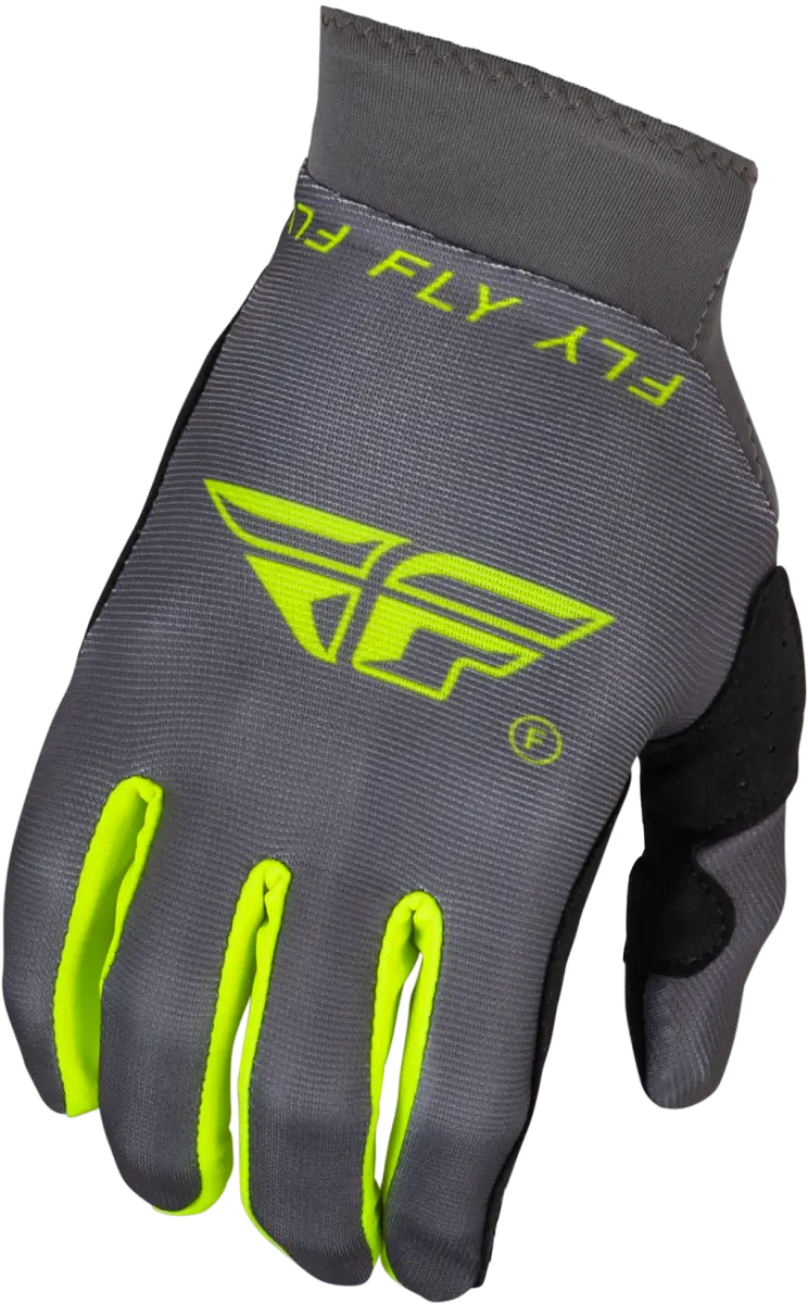377-042YL Youth Pro Lite Gloves Charcoal/Hi Vis Yl - (2024)