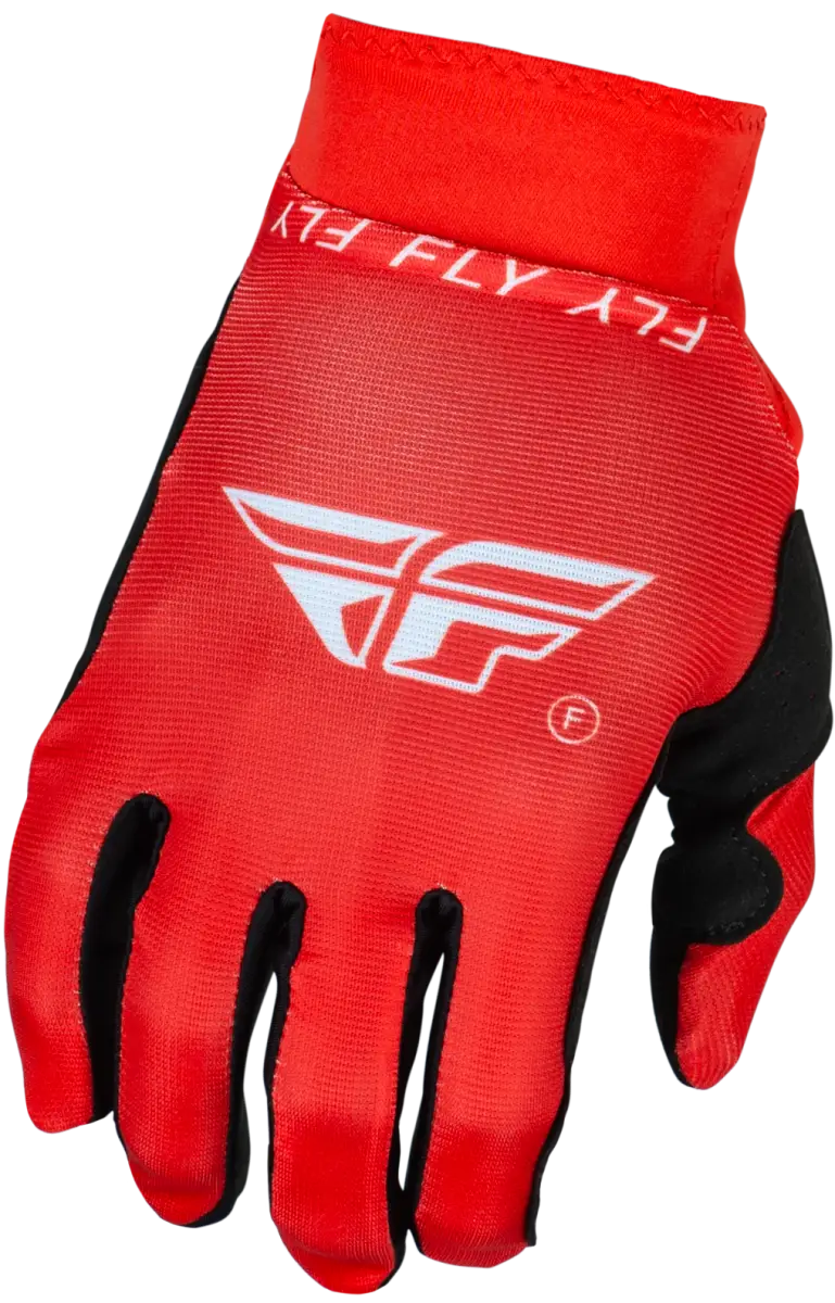 377-044M Pro Lite Gloves Red/White Md - RV and Auto Parts