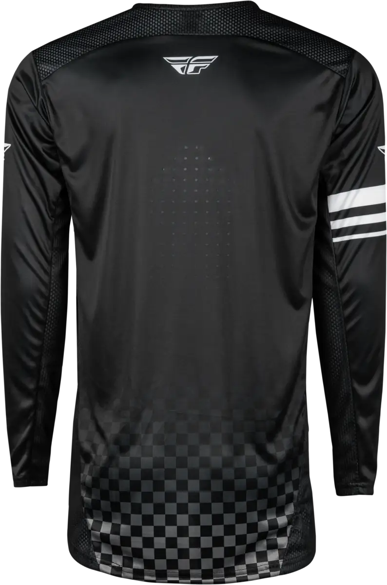 377-050YL Youth Rayce Bicycle Jersey Black Yl