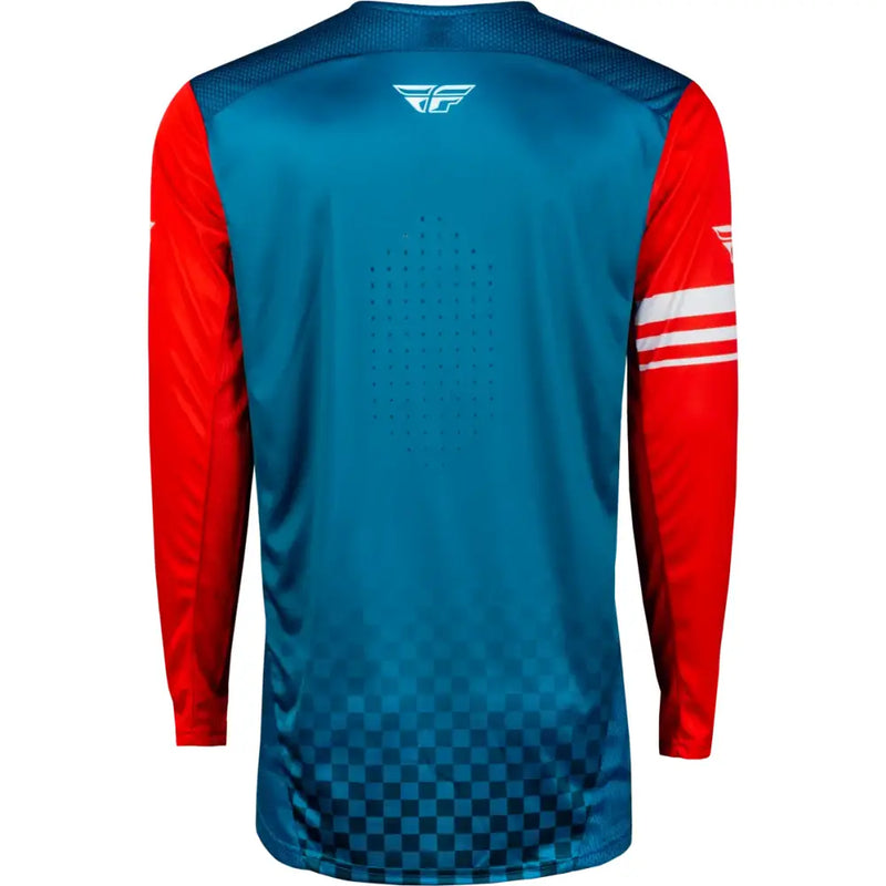 377-054X Rayce Bicycle Jersey Red/White/Blue Xl
