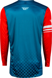377-054YL Youth Rayce Bicycle Jersey Red/White/Blue Yl