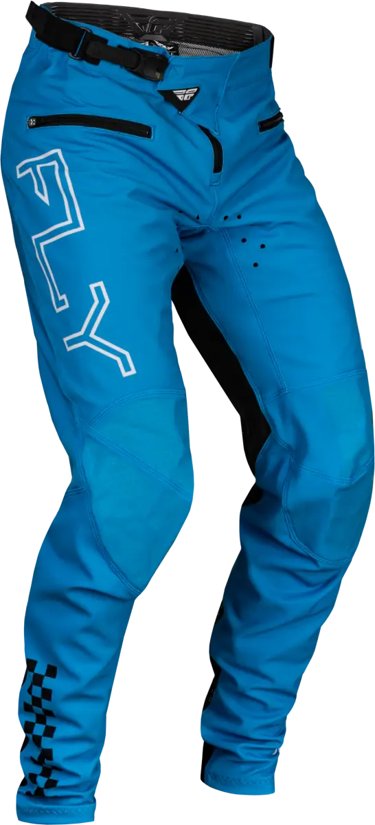 377-06222 Youth Rayce Bicycle Pants Blue Sz 22