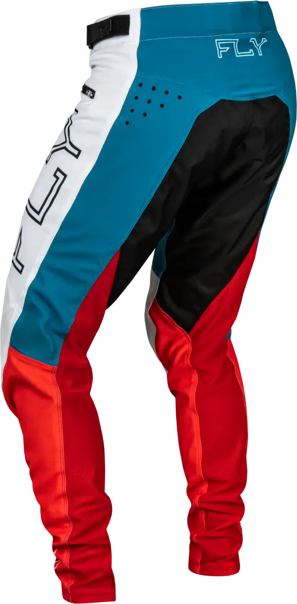 377-06418 Youth Rayce Bicycle Pants Red/White/Blue Sz 18