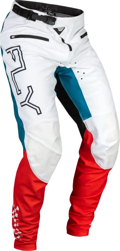 377-06430 Rayce Bicycle Pants Red/White/Blue Sz 30