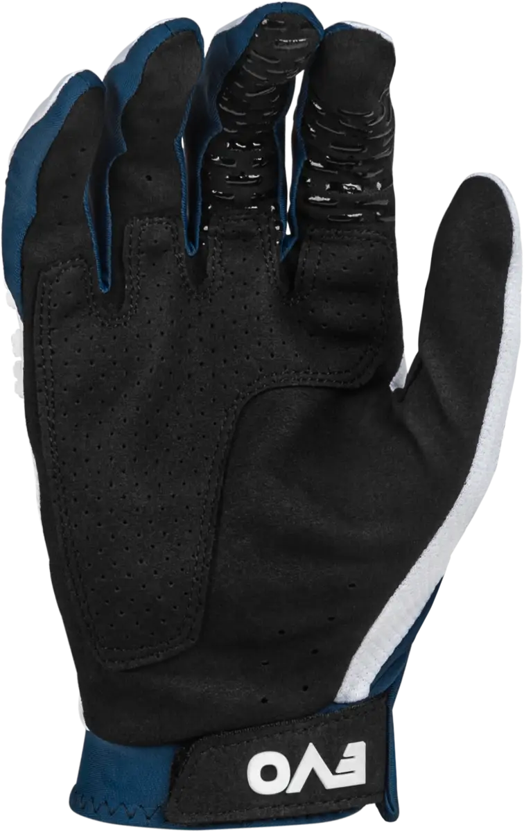 377-112YL Youth Evolution Dst Gloves White/Navy Yl - RV and Auto Parts