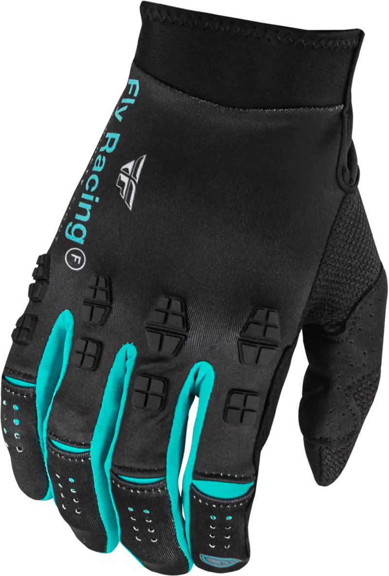 377-114L Evolution Dst Se Strobe Gloves Black/Electric Blue Lg - RV and Auto Parts
