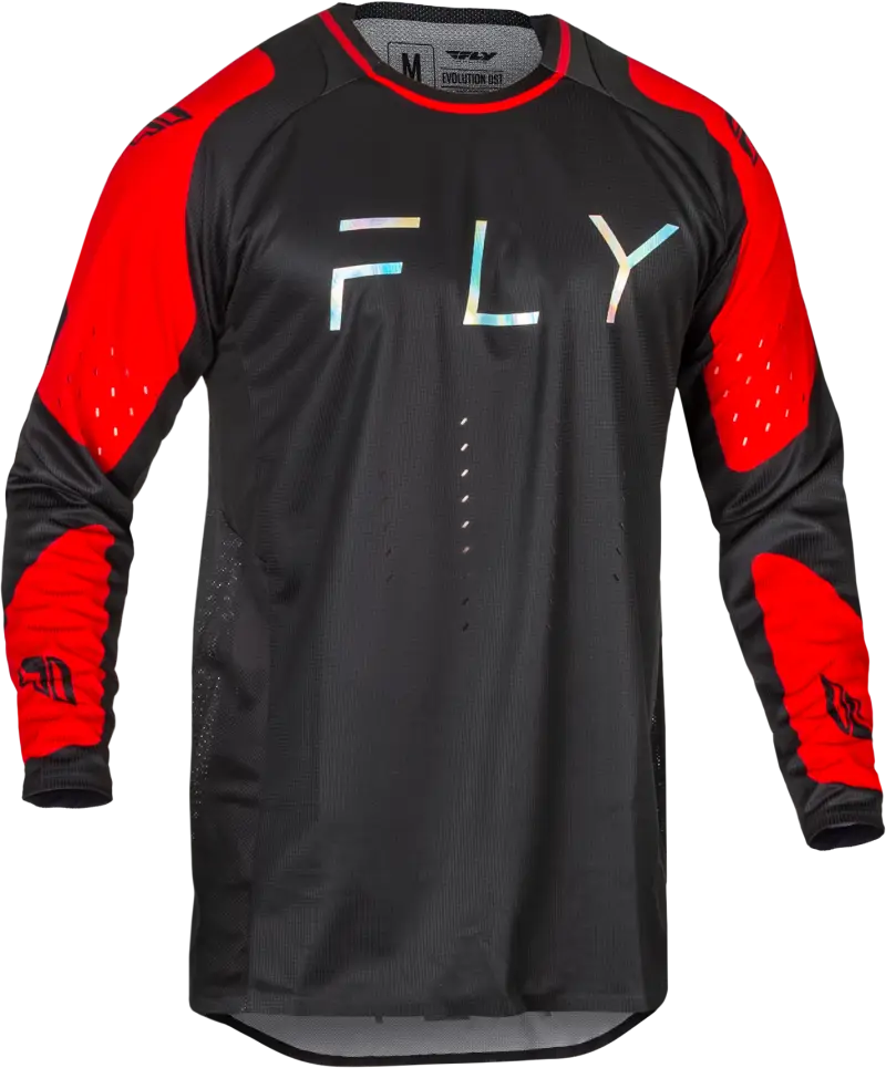 377-120S Evolution Dst Jersey Black/Red Sm - RV and Auto Parts