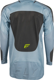 377-121M Evolution Dst Jersey Ice Grey/Char/Neon Green Md - RV and Auto Parts