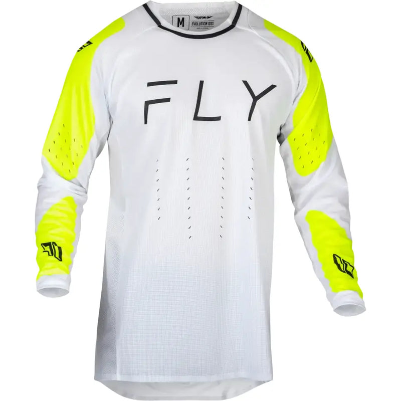 377-1232X Evolution Dst Jersey White/Hi Vis 2x - RV and Auto Parts