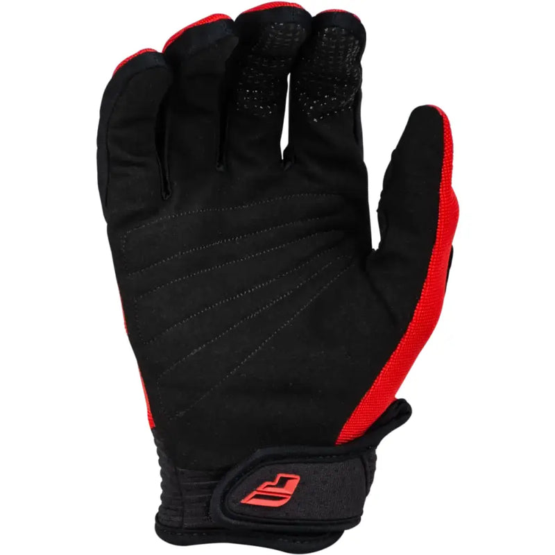 377-212YM Youth F 16 Gloves Red/Black Ym - RV and Auto Parts