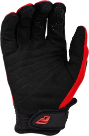 377-212YM Youth F 16 Gloves Red/Black Ym - RV and Auto Parts