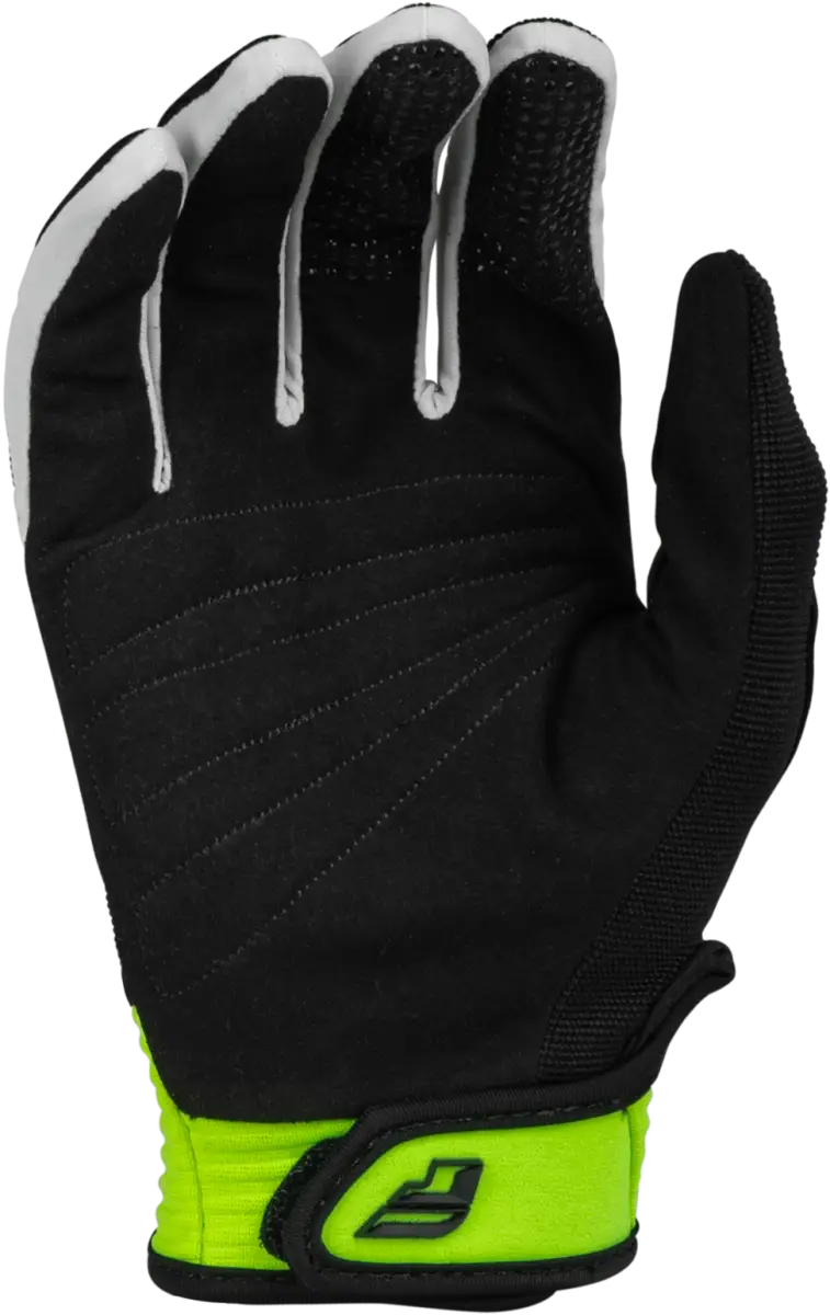 377-214YM Youth F 16 Gloves Black/Neon Green Ym - RV and Auto Parts