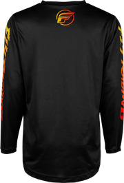 377-221YS Youth F 16 Jersey Black/Yellow/Orange Ys - F-16