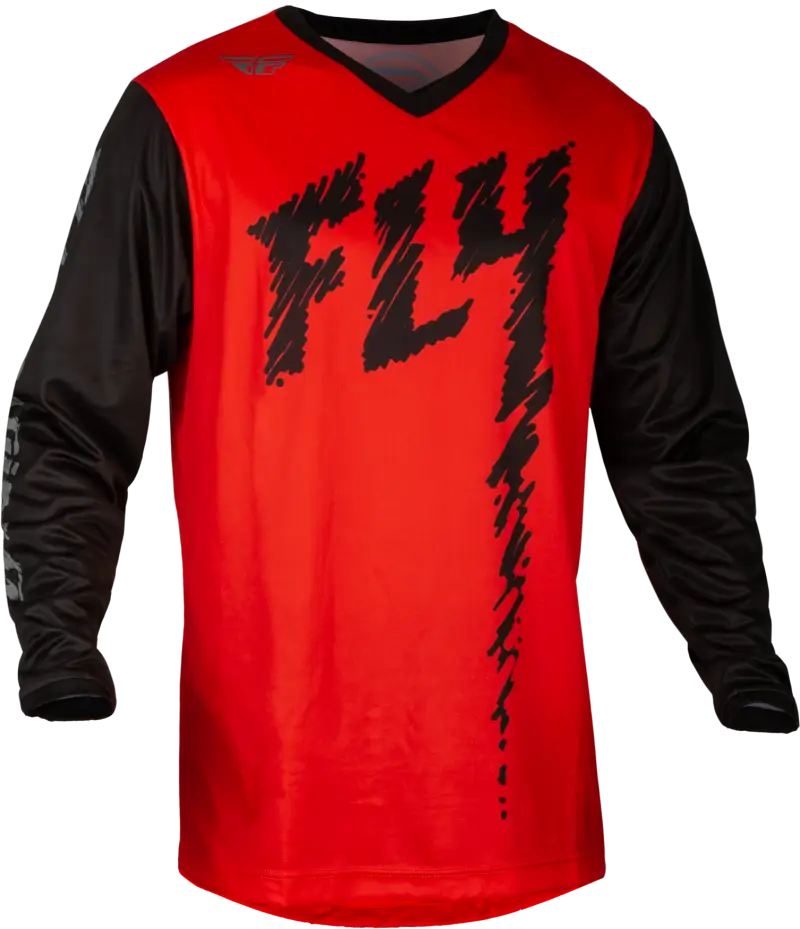 377-222YL Youth F 16 Jersey Red/Black/Grey Yl - F-16