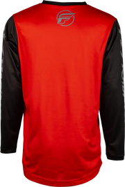 377-222YS Youth F 16 Jersey Red/Black/Grey Ys - F-16