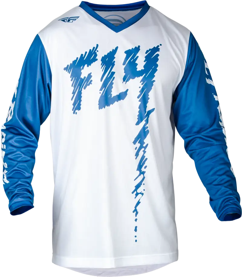 377-223YM Youth F 16 Jersey True Blue/White Ym - RV and Auto Parts