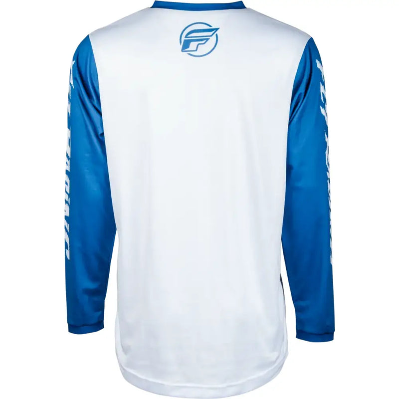 377-223YS Youth F 16 Jersey True Blue/White Ys - RV and Auto Parts
