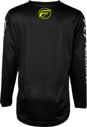 377-224YL Youth F 16 Jersey Black/Neon Green/Light Grey Yl - RV and Auto Parts
