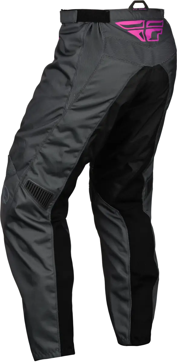 377-23018 Youth F 16 Pants Grey/Charcoal/Pink Sz 18 - RV and Auto Parts