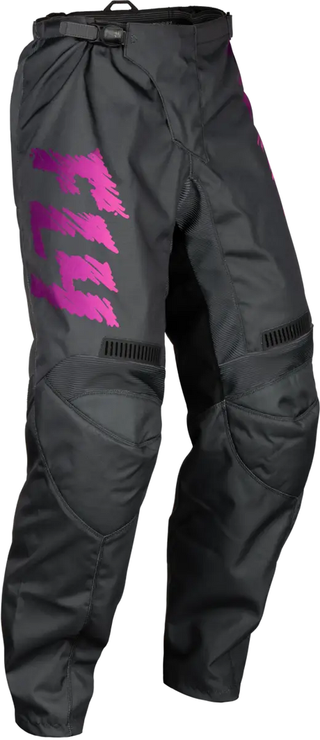 377-23024 Youth F 16 Pants Grey/Charcoal/Pink Sz 24 - RV and Auto Parts