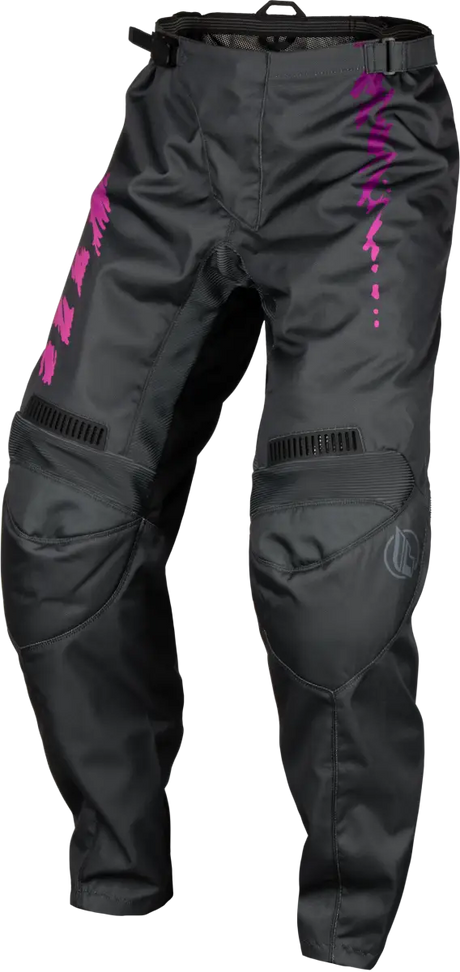 377-23026 Youth F 16 Pants Grey/Charcoal/Pink Sz 26 - RV and Auto Parts