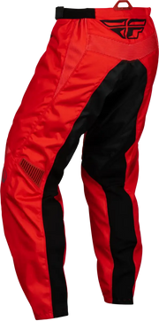 377-23226 Youth F 16 Pants Red/Black/Grey Sz 26 - F-16
