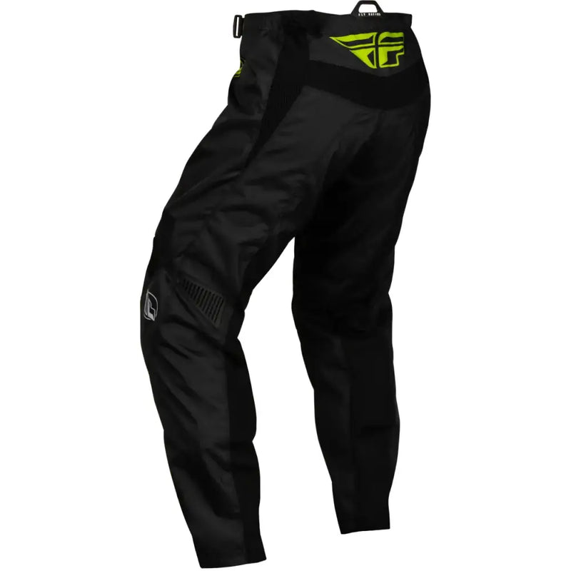 377-23426 Youth F 16 Pants Black/Neon Green/Light Grey Sz - RV and Auto Parts